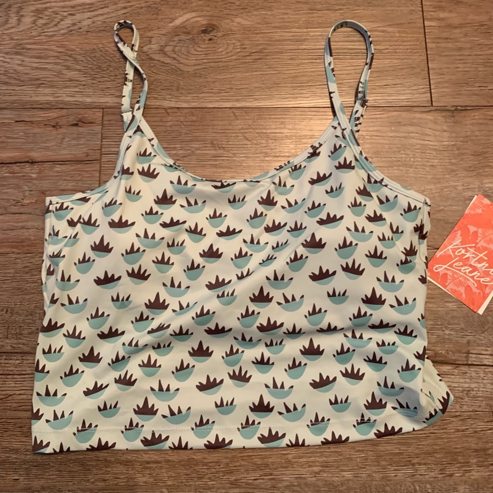 Kortni Jeane Latter-Back Swim Top